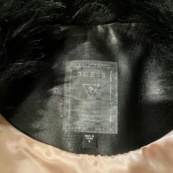 GUESS Womens Piper Faux Fur Vest - Picture 5 of 13
